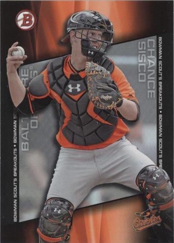 2014 Bowman Draft - Chance Sisco #BSB-CS