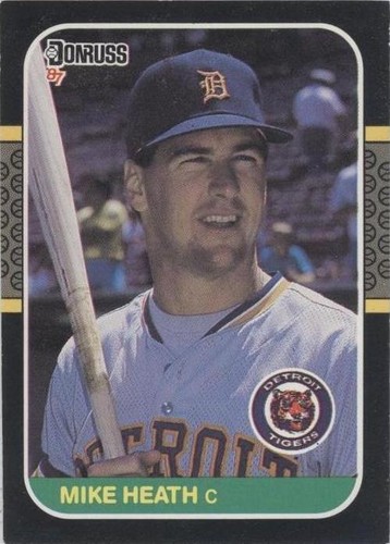 1987 Donruss - Mike Heath #496