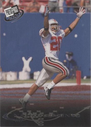 2001 Press Pass Nate Clements #44