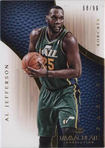 2012-13 Panini Immaculate Collection - Al Jefferson #95