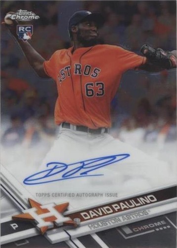 2017 Topps Chrome - David Paulino #RA-DP