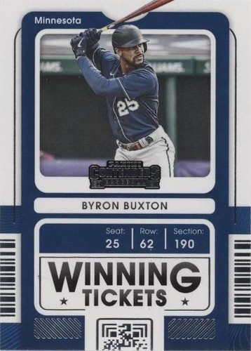 2021 Panini Contenders - Byron Buxton #WT-BB