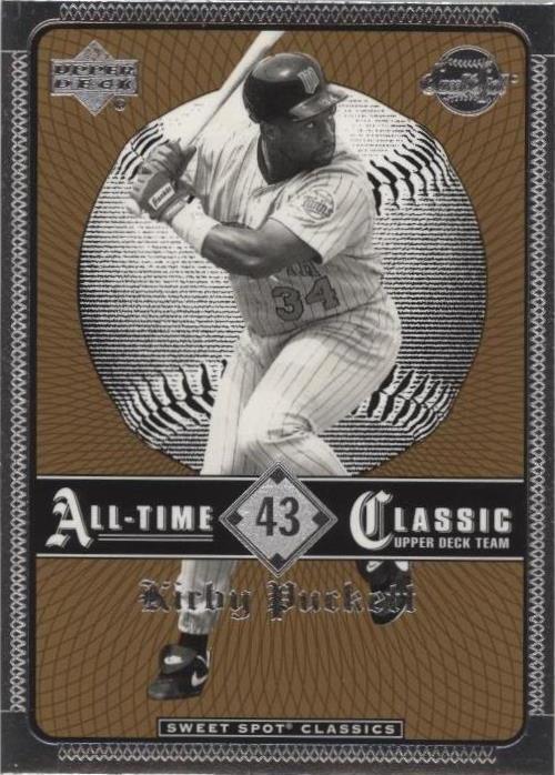 2002 Upper Deck Sweet Spot Classics - Kirby Puckett #43