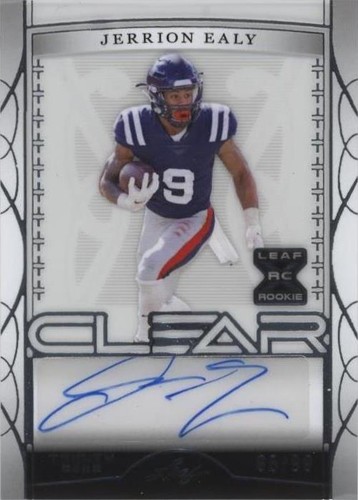 2022 Leaf Trinity Jerrion Ealy #CA-JE1