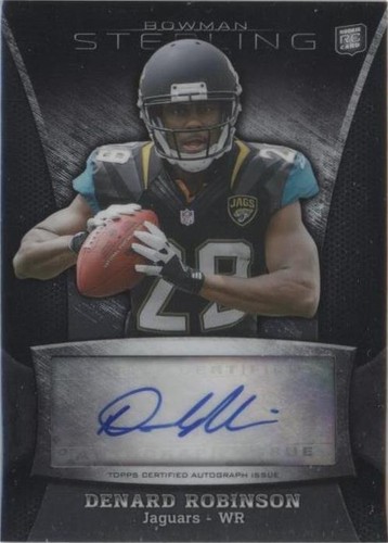 2013 Bowman Sterling Denard Robinson #BSA-DR