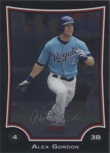 2009 Bowman Chrome - Alex Gordon #134