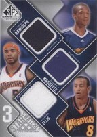 2009-10 SP Game Used - Monta Ellis/Corey Maggette/Anthony Randolph #3S-MER
