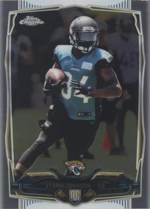 2014 Topps Chrome Storm Johnson #134