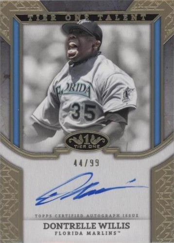 2024 Topps Tier One - Dontrelle Willis #T1TA-DWI