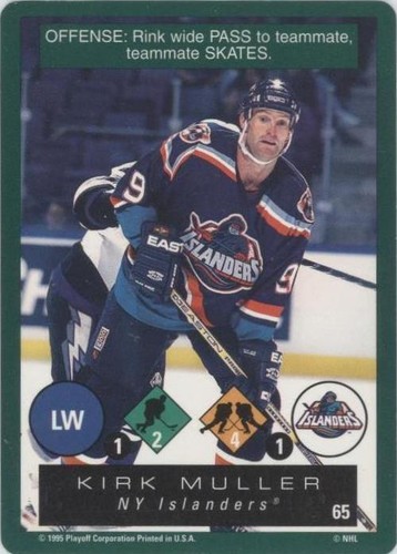 1995-96 Playoff One on One Challenge - Kirk Muller #65