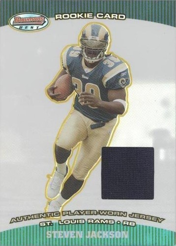 2004 Bowman's Best Steven Jackson #115