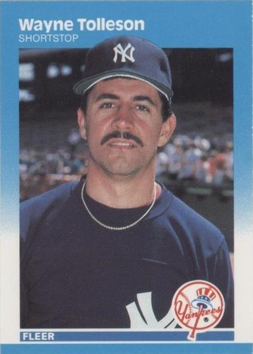1987 Fleer - Wayne Tolleson #118