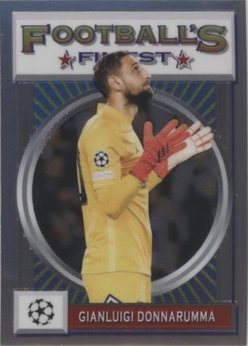 2021-22 Topps Finest Flashbacks UCL Gianluigi Donnarumma #72
