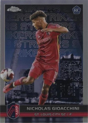 2023 Topps Chrome MLS Nicholas Gioacchini #BCS-18