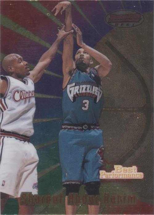 1997-98 Bowman's Best - Shareef Abdur-Rahim #99