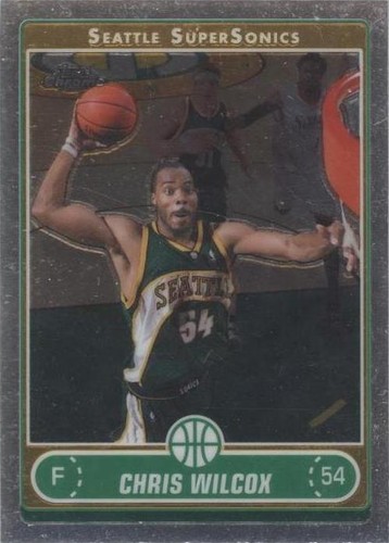 2006-07 Topps Chrome - Chris Wilcox #72