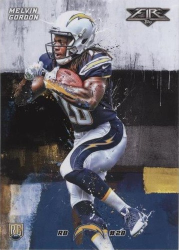 2015 Topps Fire Melvin Gordon #38