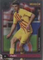 2021-22 Topps Merlin Collection Chrome UCL Pedri #75
