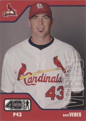 2002 Upper Deck 40 Man - Dave Veres #587