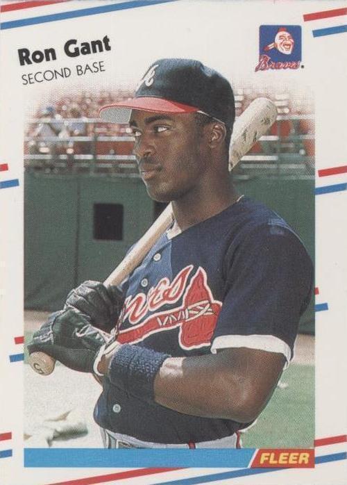 Fleer 1988 - Ron Gant #538