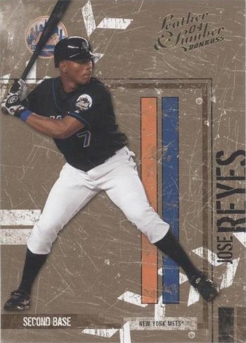 2004 Donruss Leather & Lumber - Jose Reyes #91