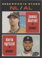 2020 Topps Heritage - Dario Agrazal James Marvel #27