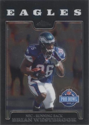 2008 Topps Chrome Brian Westbrook #TC135