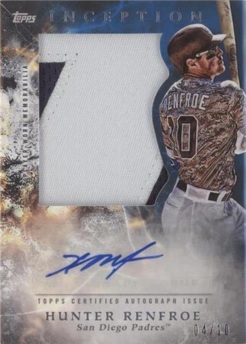 2018 Topps Inception - Hunter Renfroe #IAJ-HR