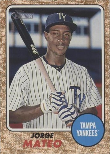 2017 Topps Heritage Minor League Edition - Jorge Mateo #210