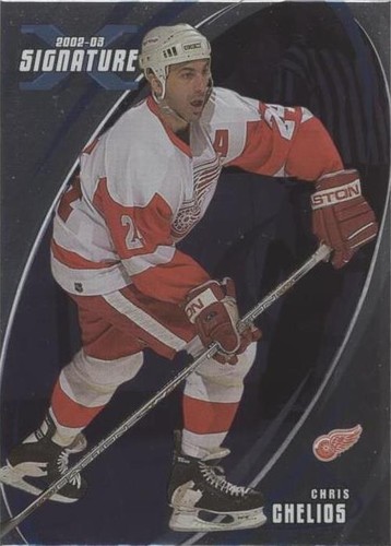 2002-03 In the Game Be A Player Signature Series - Chris Chelios #144