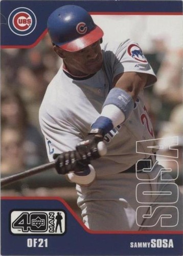 2002 Upper Deck 40 Man - Sammy Sosa #605