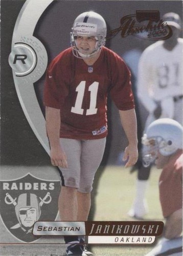 2000 Playoff Absolute Sebastian Janikowski #185
