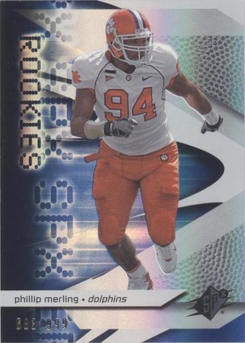 2008 SPx Phillip Merling #130