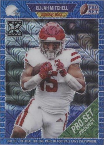2021 Leaf Pro Set Metal Elijah Mitchell #25