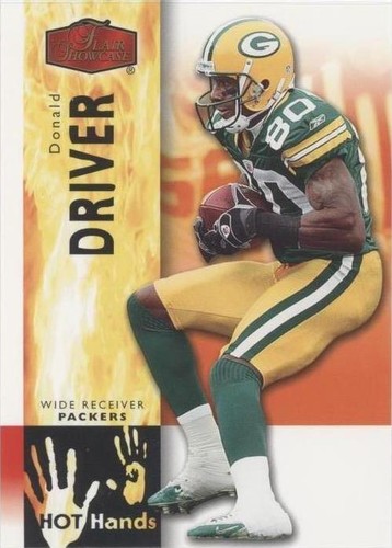 2006 Flair Showcase Donald Driver #HH9