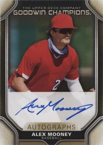 2024 Upper Deck Goodwin Champions - Alex Mooney #A-AM