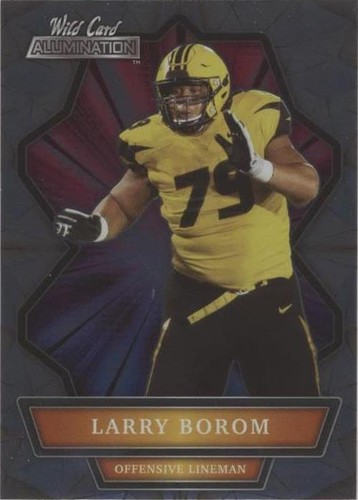 2021 Wild Card Alumination Larry Borom #ABC-34