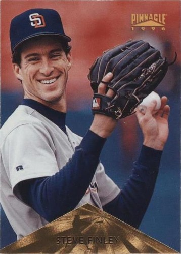 1996 Pinnacle - Steve Finley #6