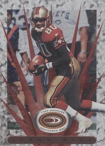 1999 Donruss Preferred QBC Jerry Rice #73