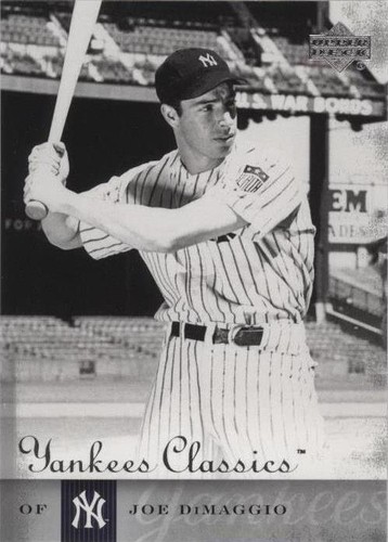 Joe Dimaggio 2002 Upper Deck Piece of History #39 Yankees | eBay