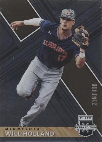 2019 Panini Elite Extra Edition - Will Holland #55