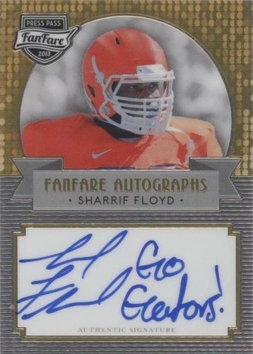 2013 Press Pass Fanfare Sharrif Floyd #FF-SF