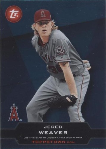 2011 Topps Update Series - Jered Weaver #TTU-36