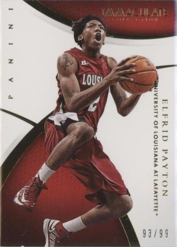 2015 Panini Immaculate Collection Collegiate - Elfrid Payton #43