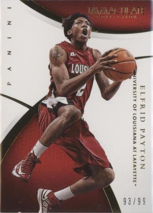 Panini Immaculate Collection Collegiate 2015 - Elfrid Payton #43