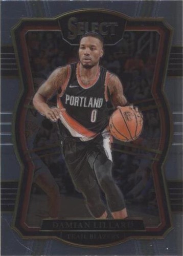 2017-18 Panini Select - Damian Lillard #132
