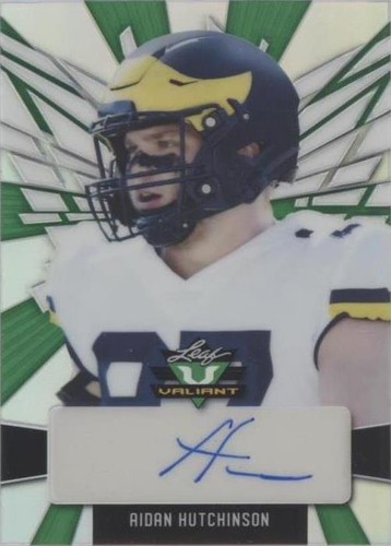 2022 Leaf Valiant Aidan Hutchinson #PA-AH1