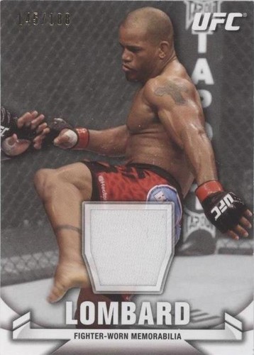 2013 Topps UFC Knockout - Hector Lombard #KR-HL