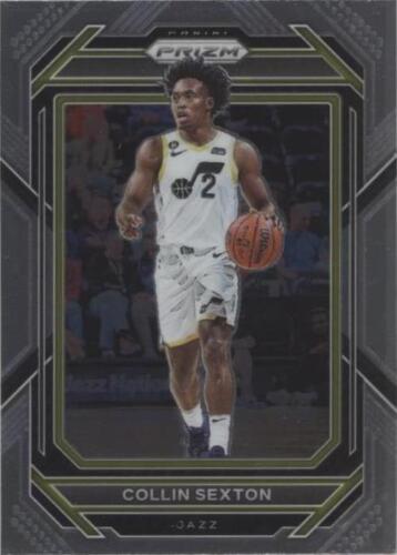 Collin Sexton 2022-23 Panini Prizm Blue Wave #87 NBA Utah