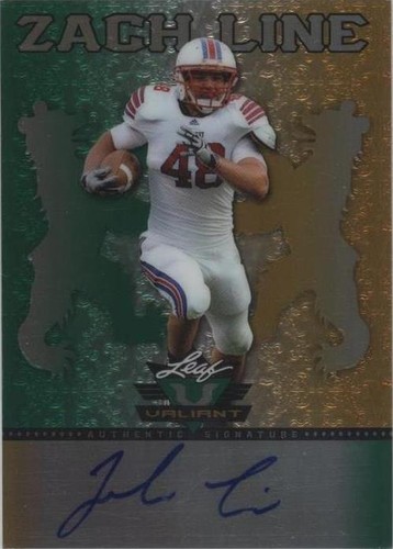2013 Leaf Valiant Zach Line #BA-ZL1